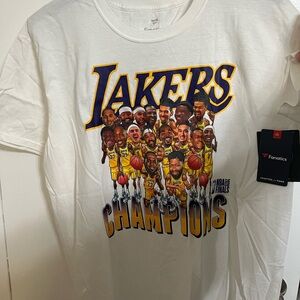 Fanatics Lakers Champions White T-Shirt